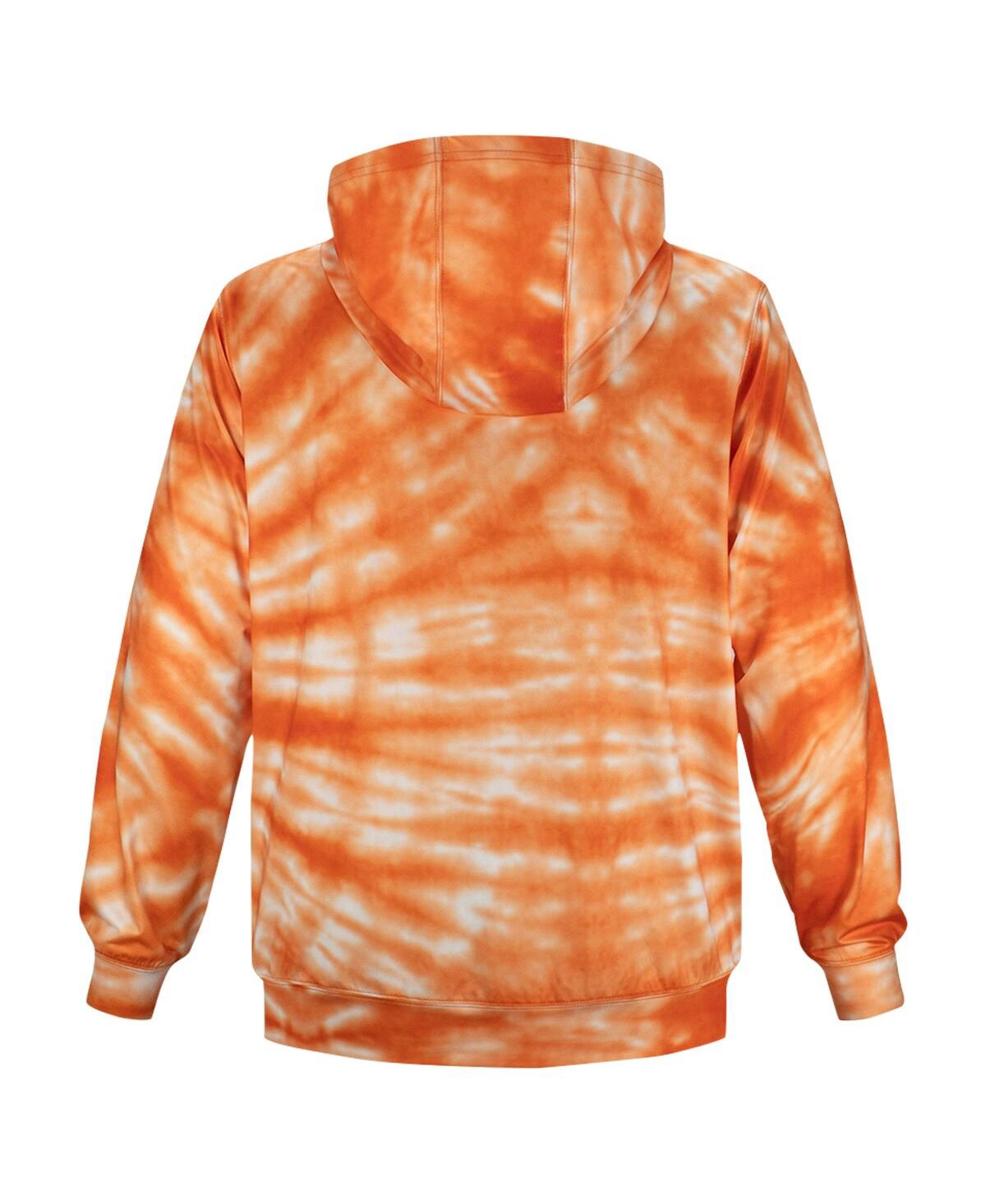 Section 119 Men's and Women'sthe Grateful Dead Blue Bear Tie-Dye Pullover Hoodie - Orange