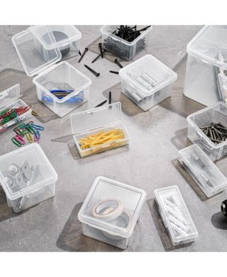 12-Piece Sewing and Craft Material Storage Set with Lids