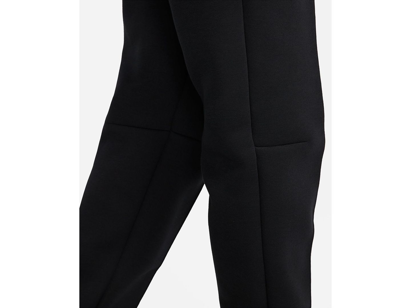 Женские брюки Nike Sportswear Tech Fleece Mid-Rise Jogger, цвет: Чёрный — фото 5