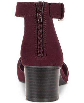 Women's Alinaa Two-Piece Block Heel Dress Pumps, Created for Macy's