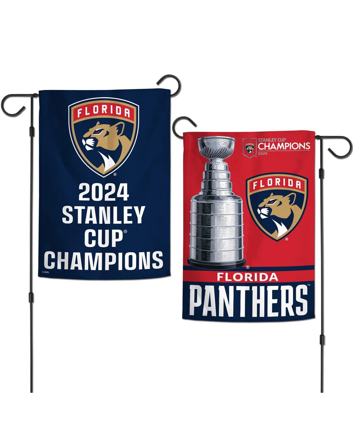 Wincraft Florida Panthers 2024 Stanley Cup Champions 12" X 18" Double-sided Garden Flag In No Color