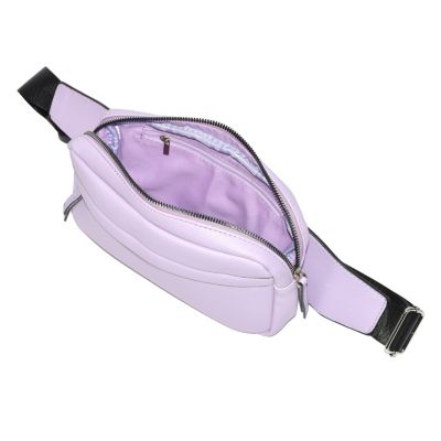 Ladies' Crossbody Bag with Front Zipper Pocket