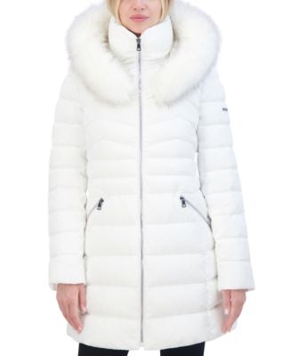 Laundry by shelli segal faux fur hooded coat online