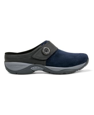 Women's Edline Button Strap Slip-On Mules