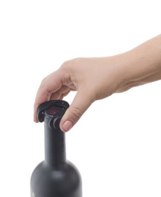 Electric Corkscrew and Preserver, Stainless Steel