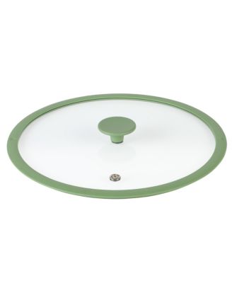 Theodore 13 Inch Cast Aluminum Saute Pan W/ Lid Nonstick Interior and Induction Base