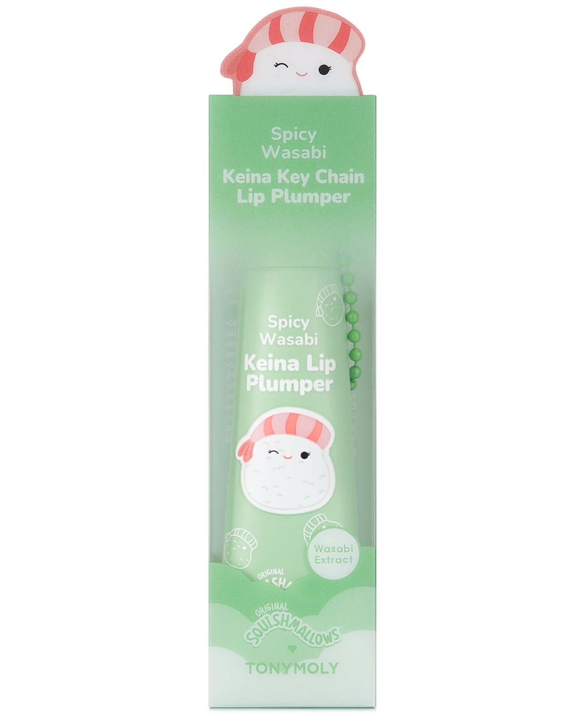 TONYMOLY SQUISHMALLOW KEINA SPICY WASABI LIP PLUMPER 