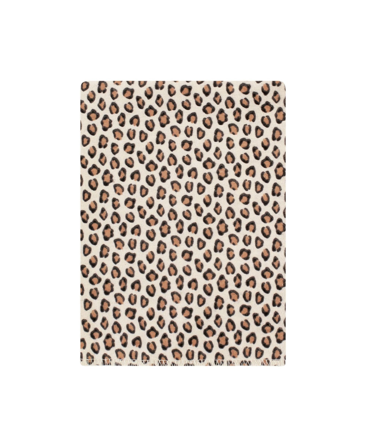 Hudson Baby Infant Girl Cotton Flannel Burp Cloths Bundle, One Size - Neutral pink floral