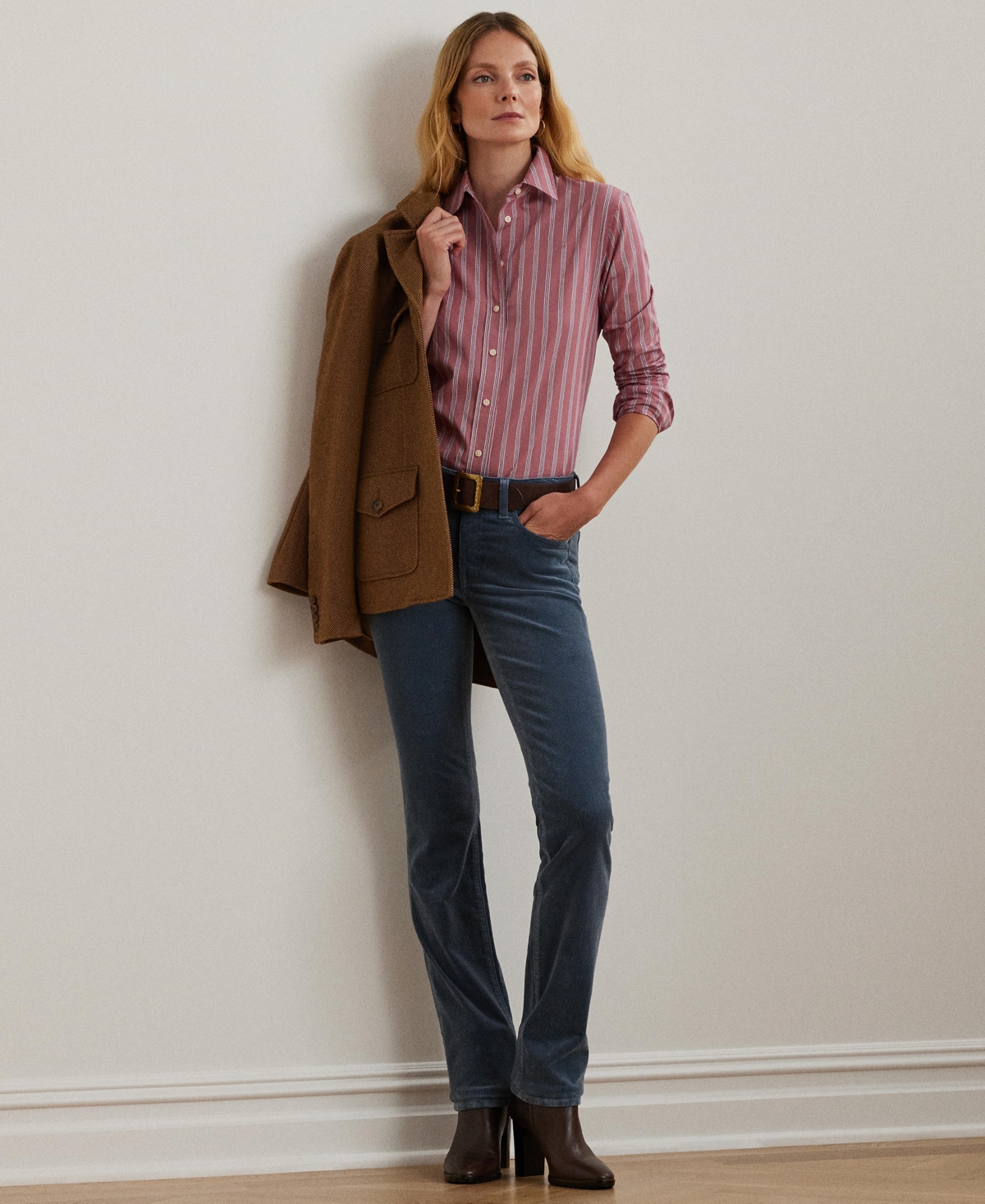 Lauren Ralph Lauren Women's Cotton Striped Shirt