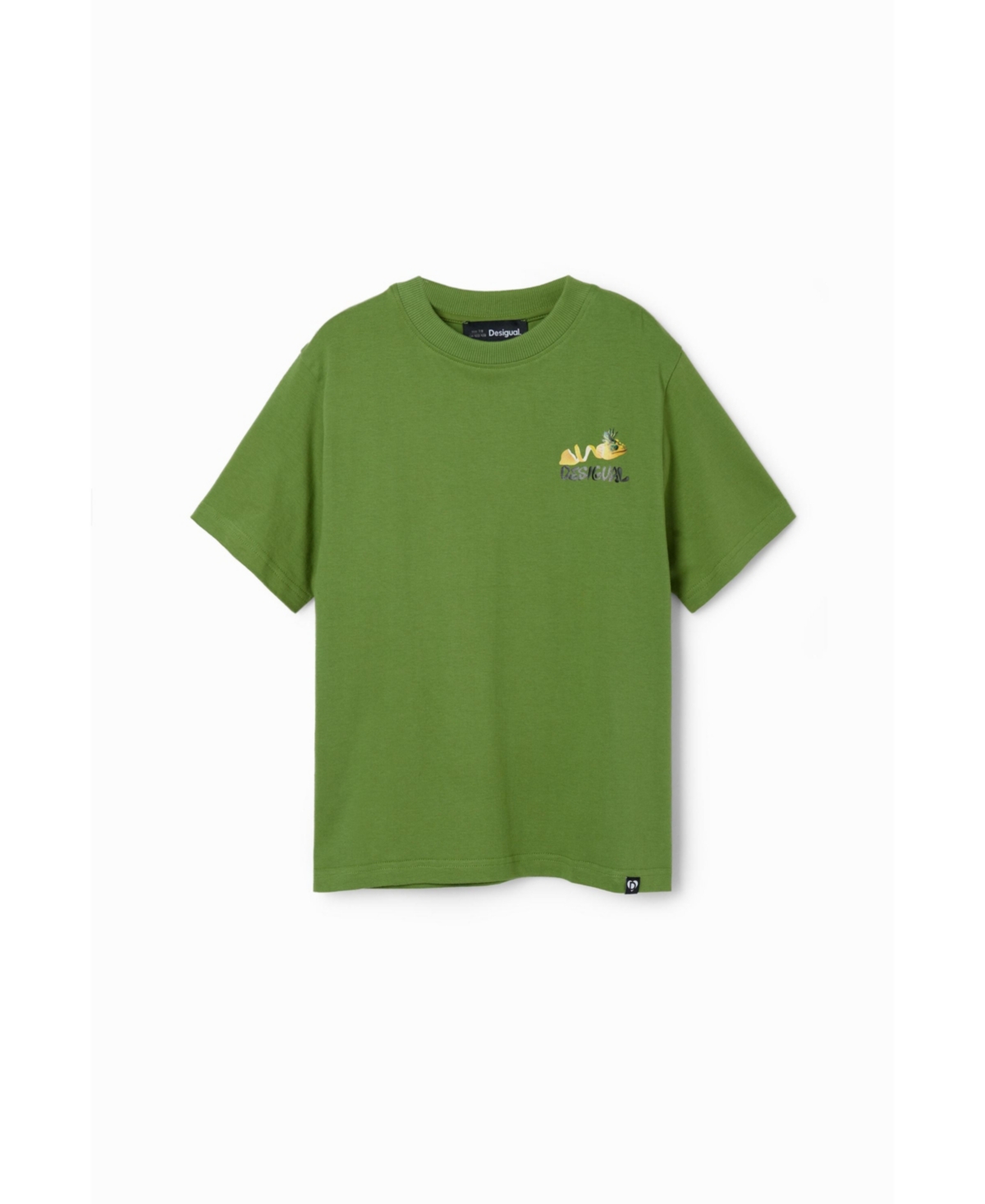 Desigual Boys Boys's Lemon reptile T-shirt