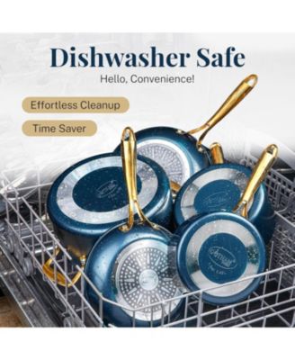 Natural Collection 20-Piece Cookware Set with Knives