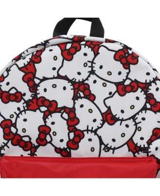 Head Toss AOP with Hello Kitty Verbiage Travel Backpack