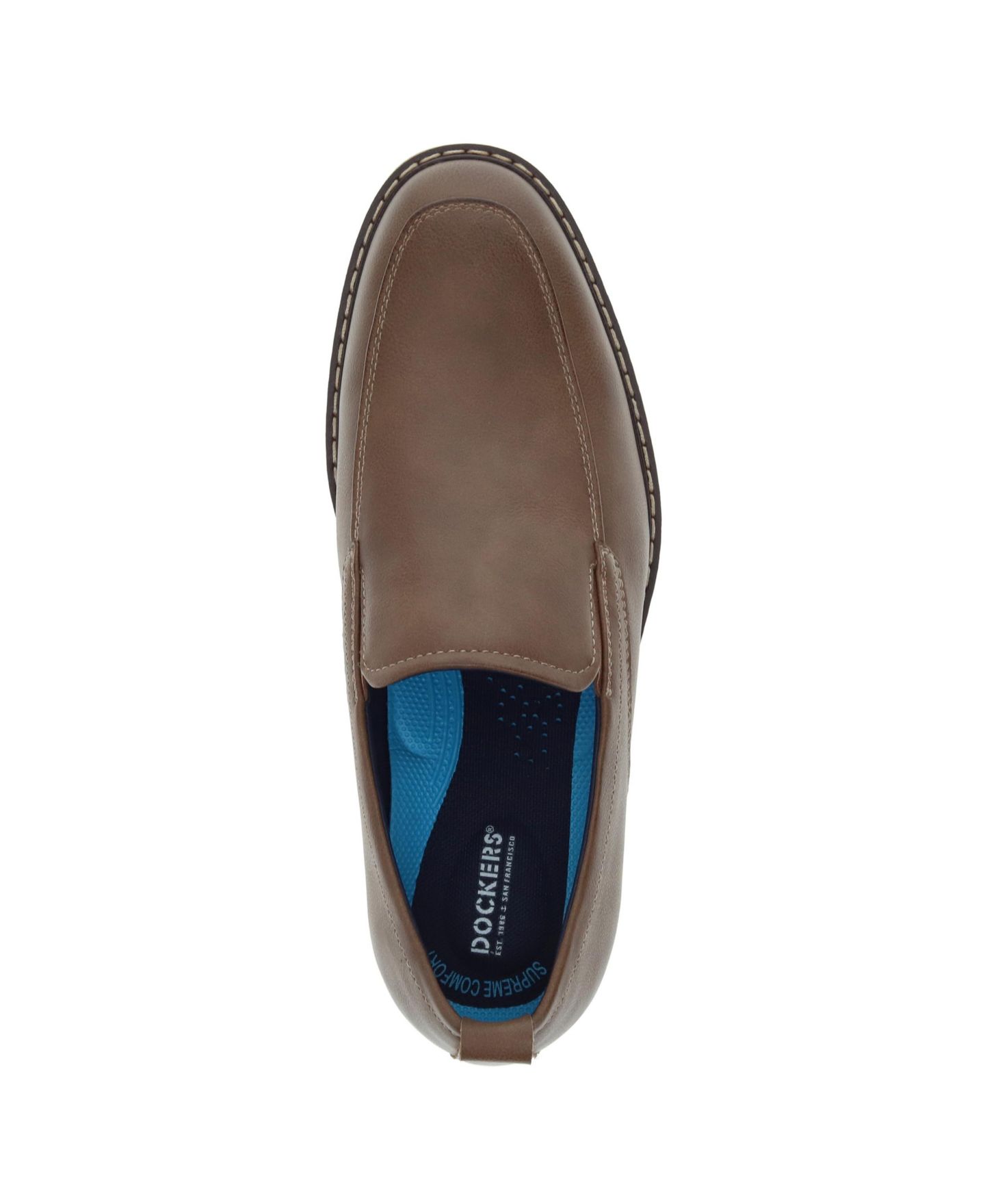 Мужские туфли Dockers Domie Casual Loafer, цвет: Серо-коричневый — фото 3