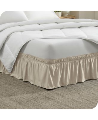 Adjustable Wrap Around Ruffled Bed Skirt