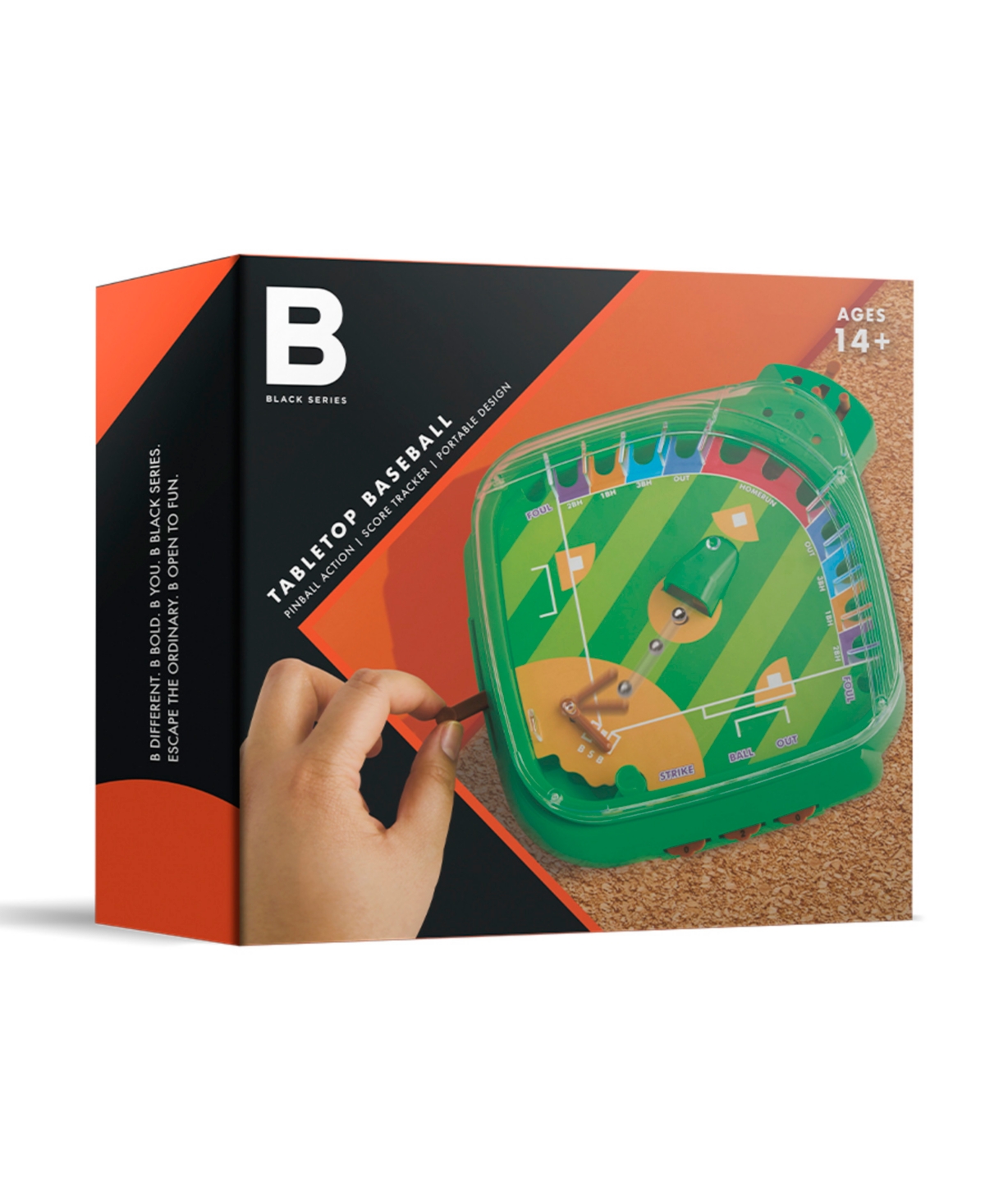 Black Series Mini Tabletop Baseball Game In No Color