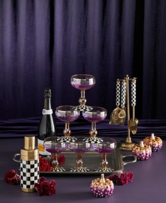 Courtly Check Coupe Glass