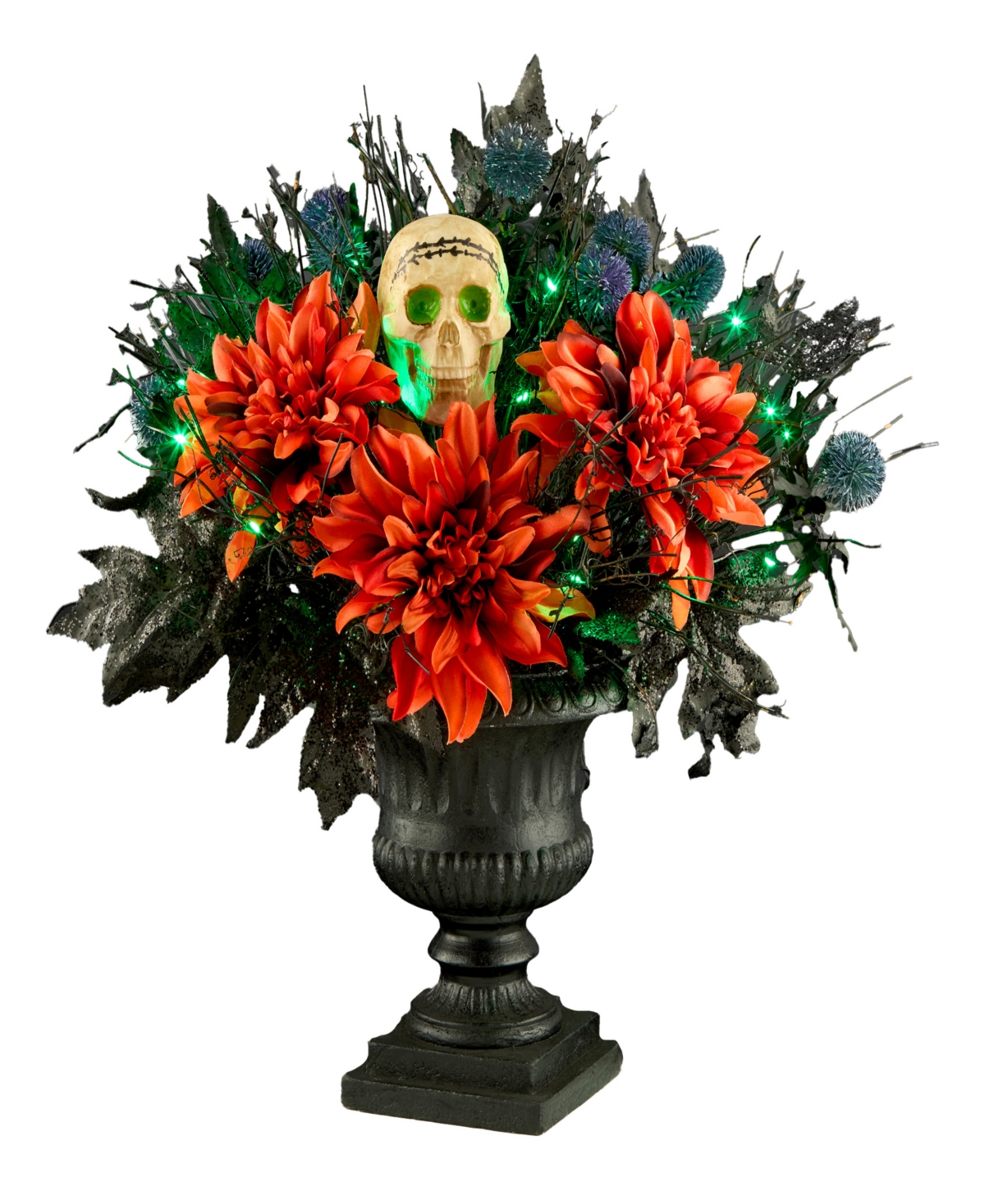 National Tree Company Boo-tiful Halloween Urn, Inches