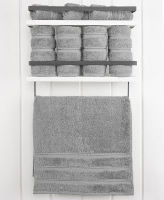 Edison Luxury 100% Turkish Cotton 4-Piece Hand Towel Set