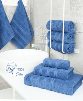 Edison Premium 100% Turkish Cotton 3-Piece Bath Towel Set
