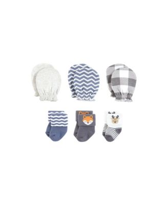 Caps or Headbands, Bibs, Mittens and Socks 12pc Set
