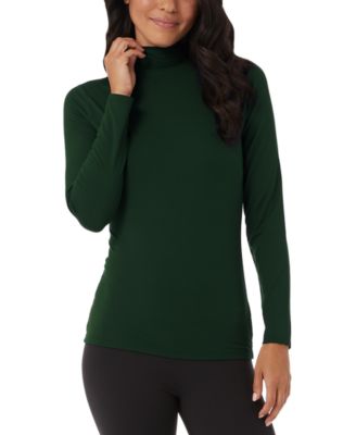 Women's Long-Sleeve Mock-Neck Top 