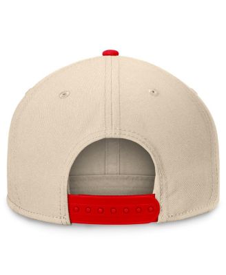 Men's Khaki Nebraska Huskers Goalaso Snapback Hat
