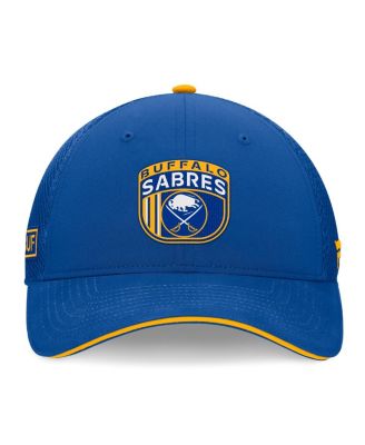 Men's Royal Buffalo Sabres 2024 NHL Draft on Stage Trucker Adjustable Hat
