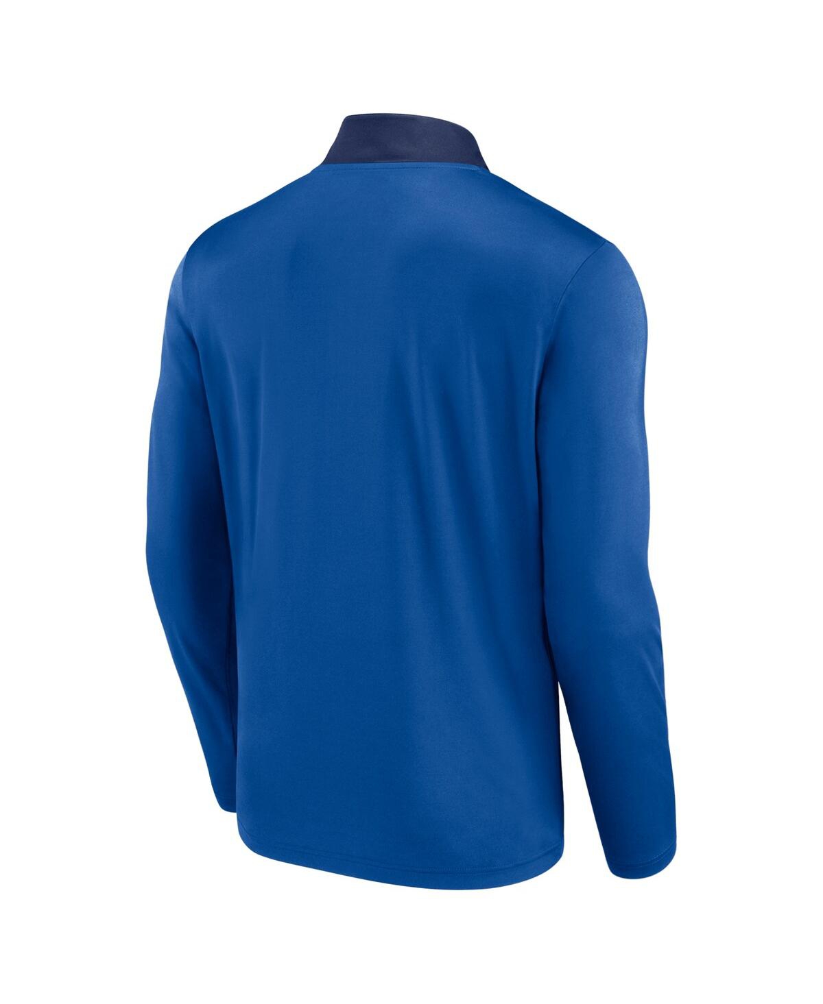 Fanatics Men'sToronto Blue Jays Unstoppable Quarter-Zip Top - Royal