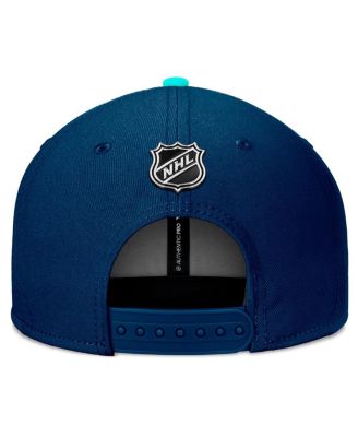 Men's Deep Sea Blue Seattle Kraken 2024 NHL Draft Snapback Hat