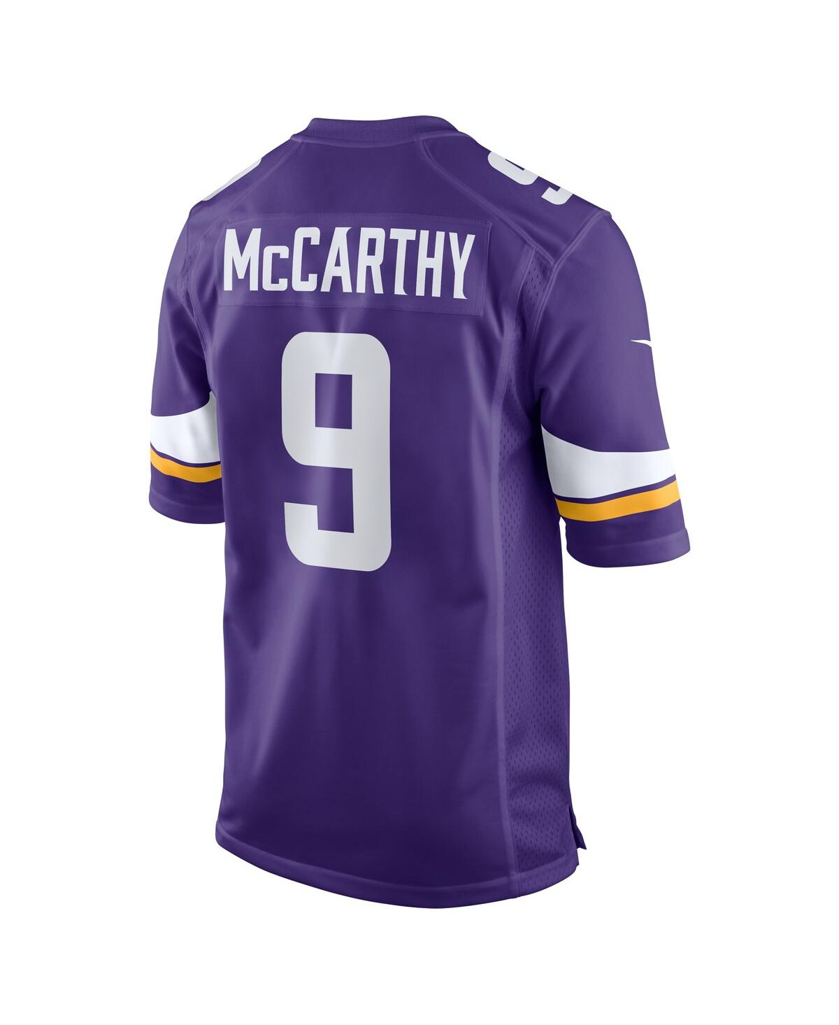 Nike Men's J.j. McCarthyMinnesota Vikings 2024 Nfl Draft First Round Pick Player Game Jersey - Purple