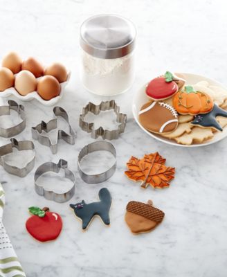 6-Piece Stainless Steel Cookie Cutter Set