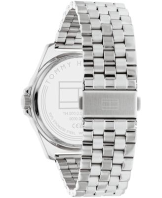Men's Quartz Silver Stainless Steel Watch 42mm