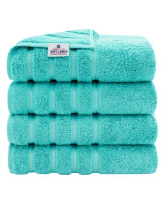 Edison Luxury 100% Turkish Cotton 4-Piece Bath Towel Set