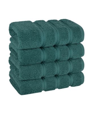 Edison Luxury 100% Turkish Cotton 4-Piece Hand Towel Set