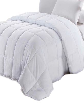 Egyptian Linens Goose Down Feather Comforter All Season 300TC Cotton Twin Twin XL Macy s