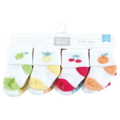 Plush Terry 8-Pair Socks