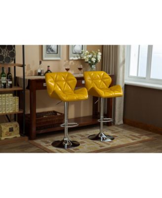 Adjustable Hidraulic Bar Stools, Set of 2