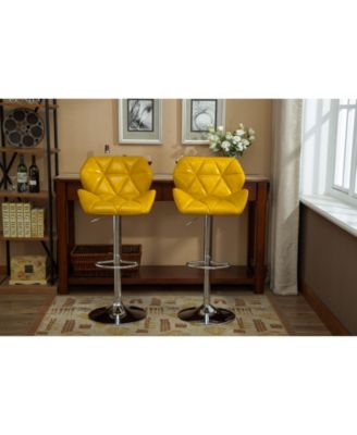 Adjustable Hidraulic Bar Stools, Set of 2