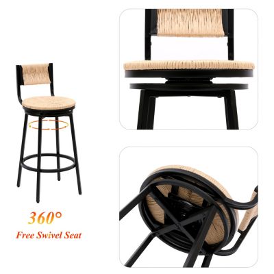 Farmhouse Bar Stool Ergonomic, Comfy