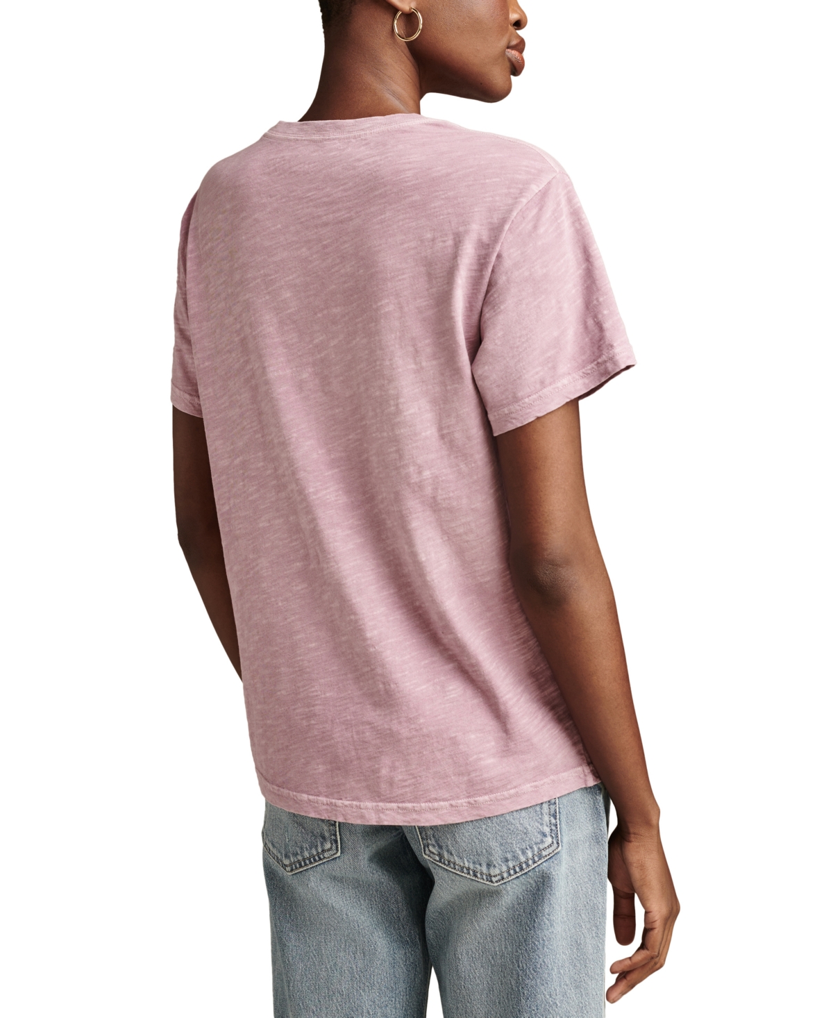 Lucky Brand Women's Call Me Old Fashioned Crewneck Cotton T-Shirt