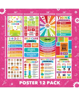 Laminated Calming Corner for Kids (multi-color)