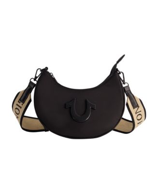 TRUE RELIGION ショルダーバッグ　小銭入れ付き　ハンドバック True Religion Mini Crescent Hobo - Macy's