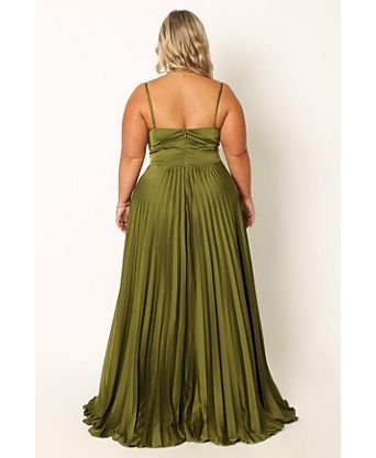 macy's olive green dress Emerald Designed with a flattering sweetheart neckline and thin adjustable straps Army Green Dress - Macy's