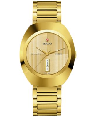 Rado Unisex Swiss Automatic Original DiaStar Gold PVD Stainless