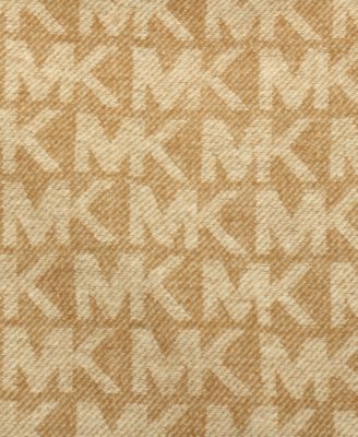 Michael Kors MK Plaid Reversible Ruana  