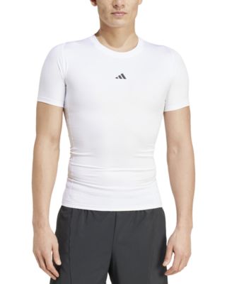 adidas - Men's Fitted Crewneck Tech-Fit Compression T-Shirt