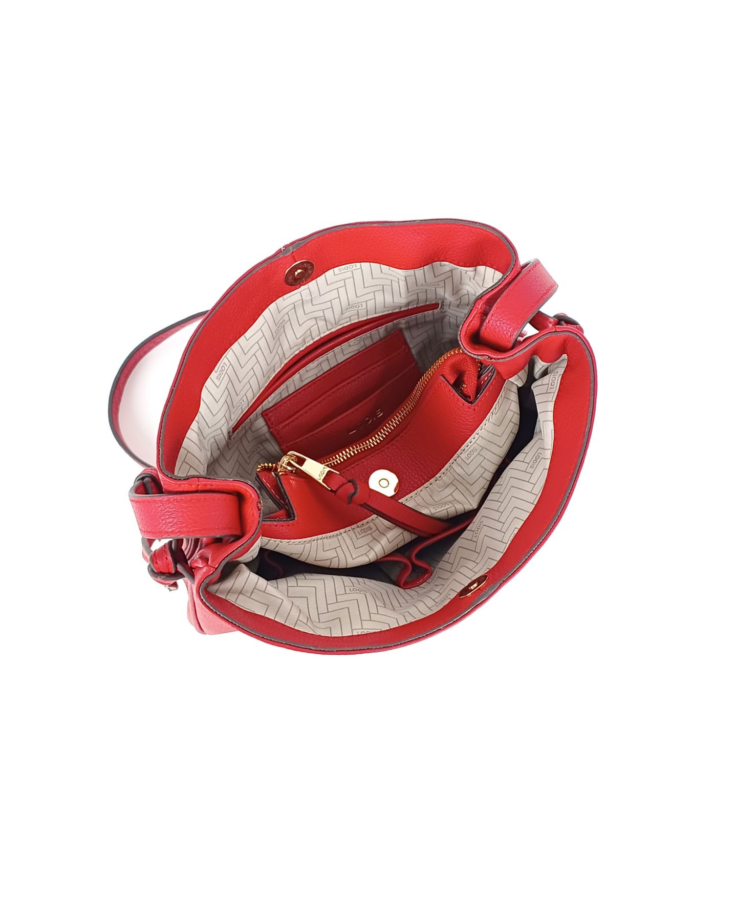 Женская сумка LODIS Kimberly Leather Crossbody, цвет: Samba — фото 4
