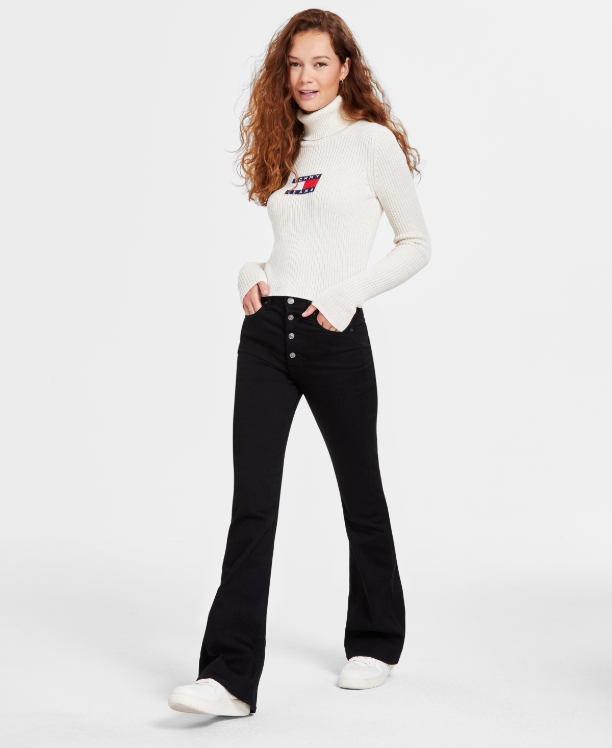 Tommy Jeans Women's Sylvia High-Rise Flare Jeans
