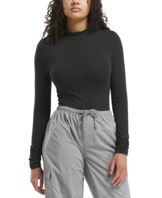 Reebok - Women's Wardrobe Essentials Mock Neck Bodysuit