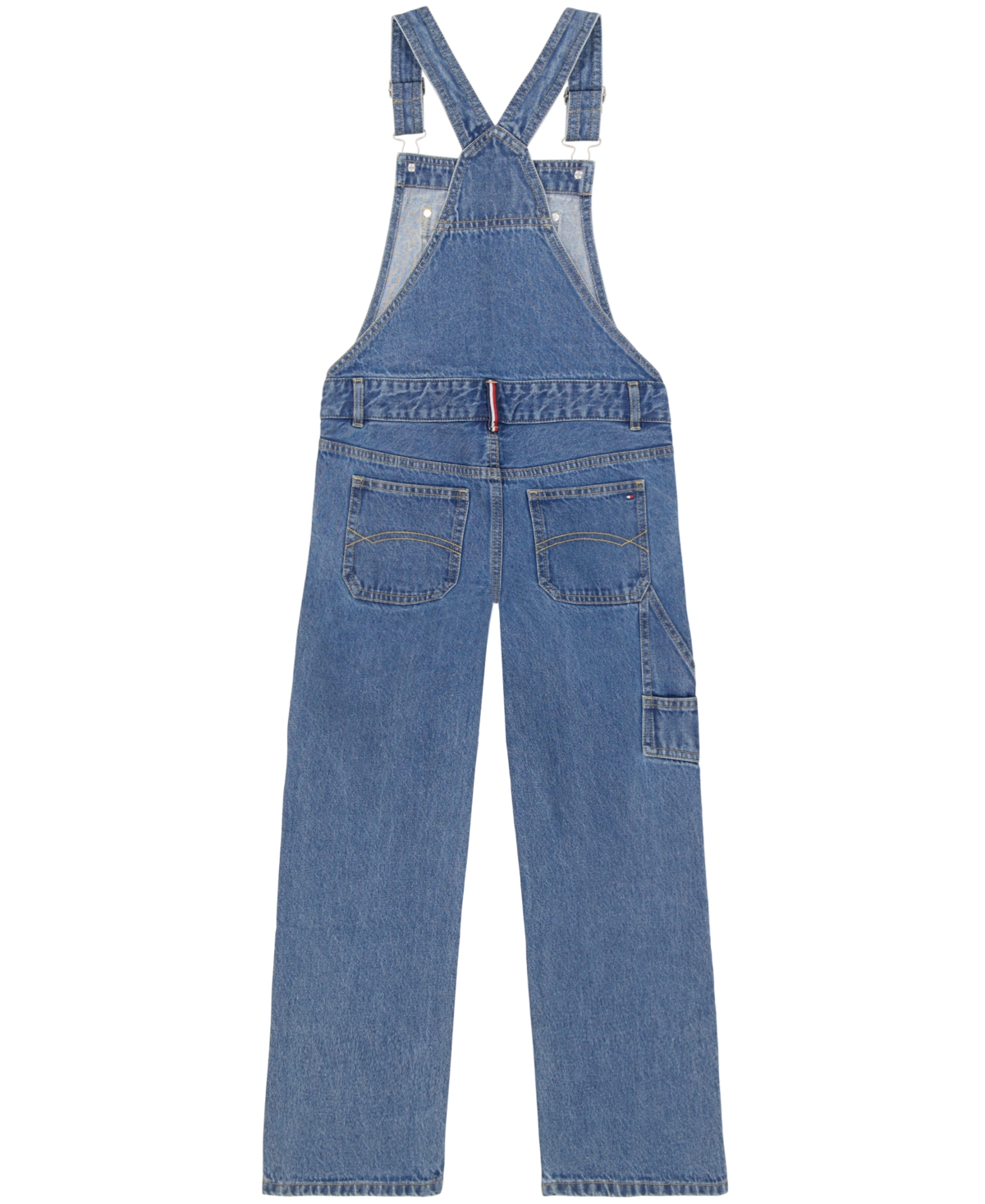 Tommy Hilfiger Toddler and Little Girls Denim Wide Leg Overall